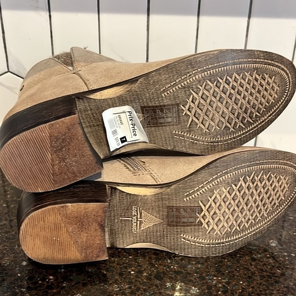 BRAVE Chelsee Girl women’s winter ankle boots- colour taupe- size 6 - Picture 7 of 8